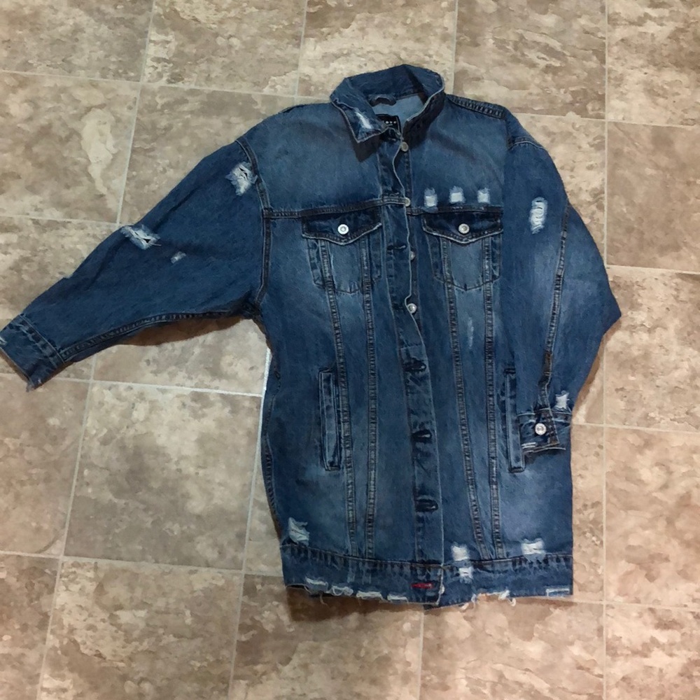 Long Denim Boutique jacket